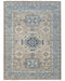 5x7 Ft Kazak Brown Blue Afghan Hand Knotted Geometric Wool Area Rug